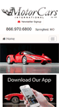 Mobile Screenshot of motorcars-intl.com
